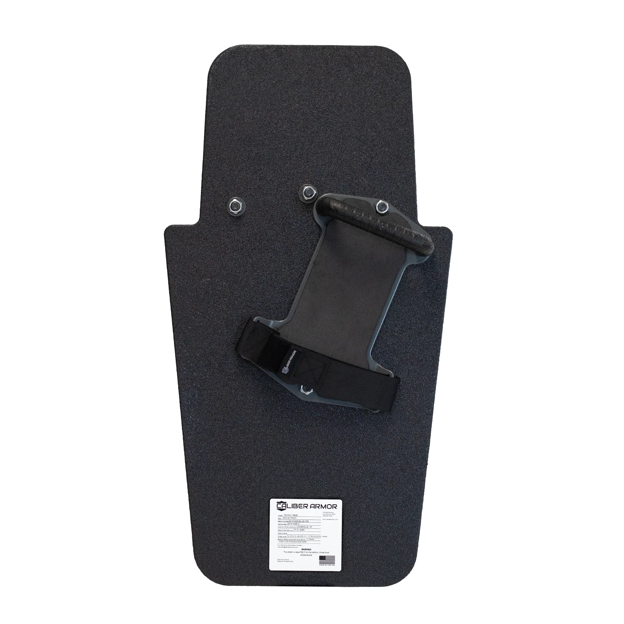 Caliber Armor ULTRA Series Level III+ RF2 Shield with Pivot Handle - Image 12