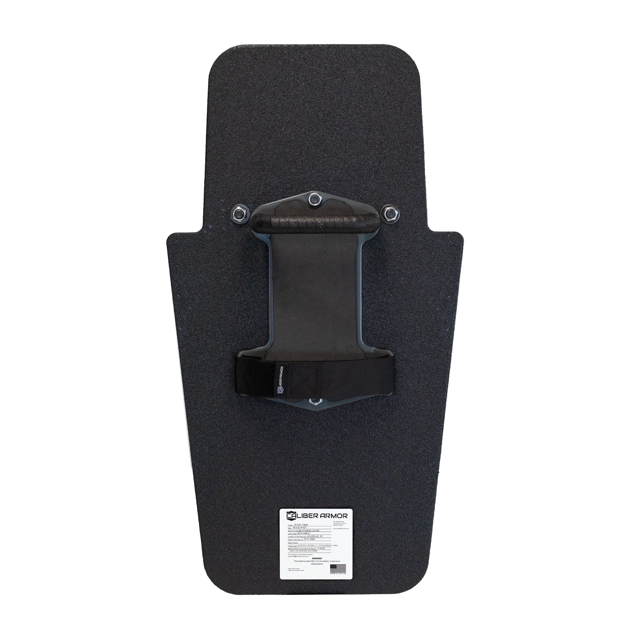 Caliber Armor ULTRA Series Level III+ RF2 Shield with Pivot Handle - Image 13