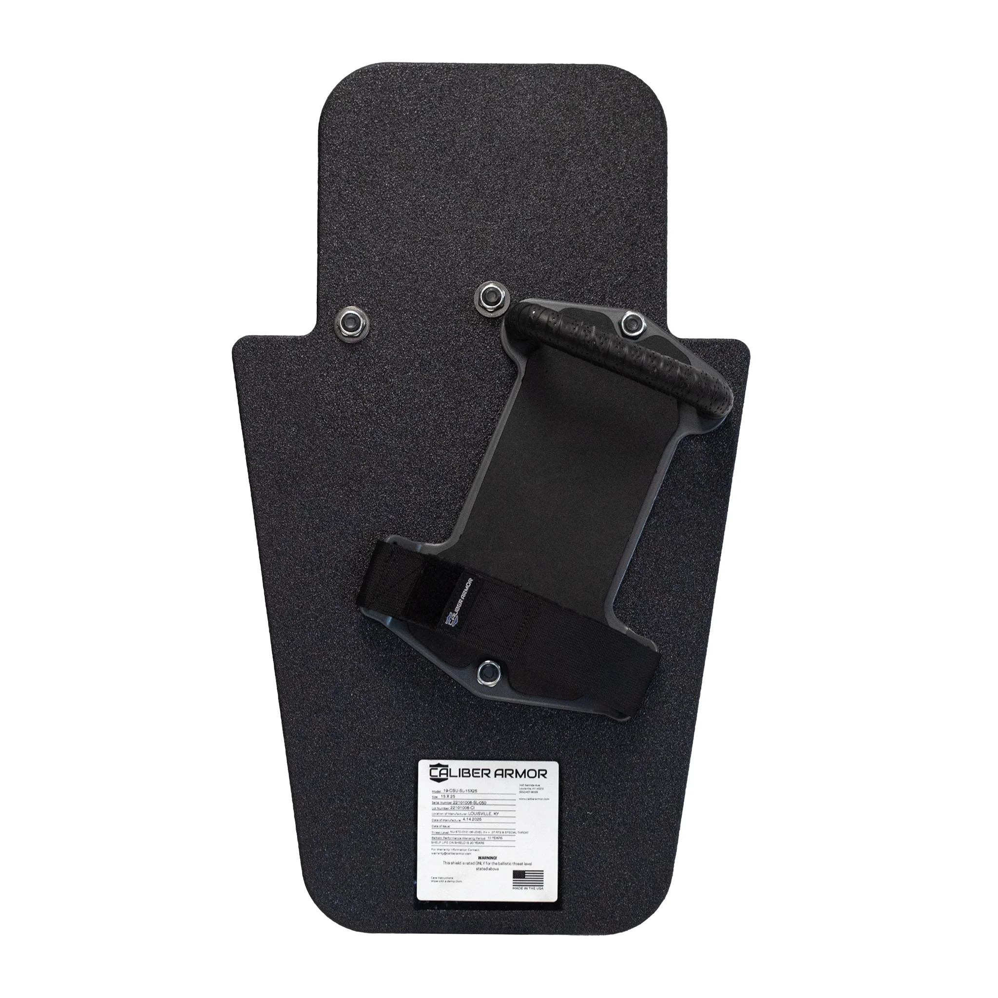 Caliber Armor ULTRA Series Level III+ RF2 Shield with Pivot Handle - Image 3