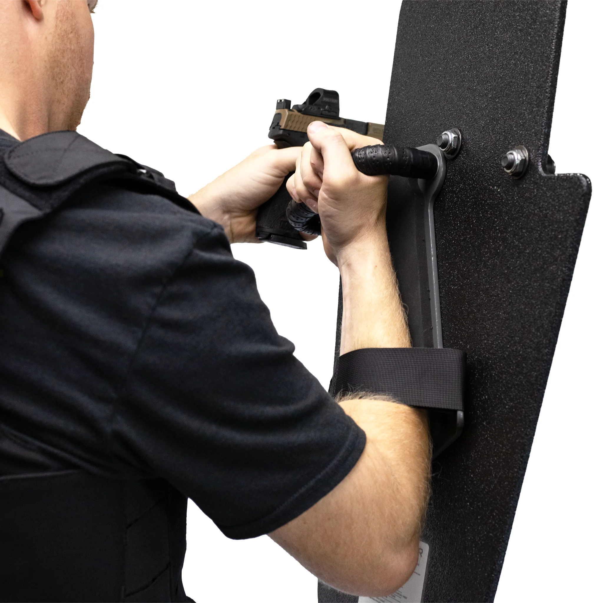 Caliber Armor ULTRA Series Level III+ RF2 Shield with Pivot Handle - Image 7