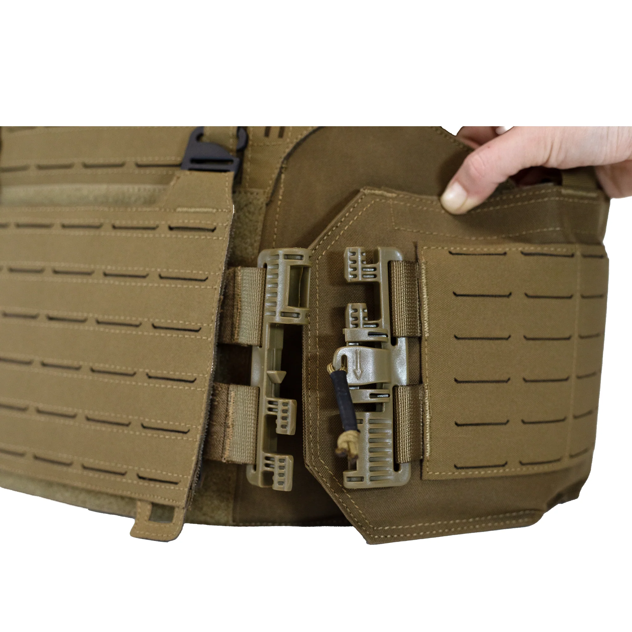 CaliberX Soft Body Armor with Modular Overt Defense (M.O.D.) Plate Carrier Package – Level IIIA/HG2  - Image 7
