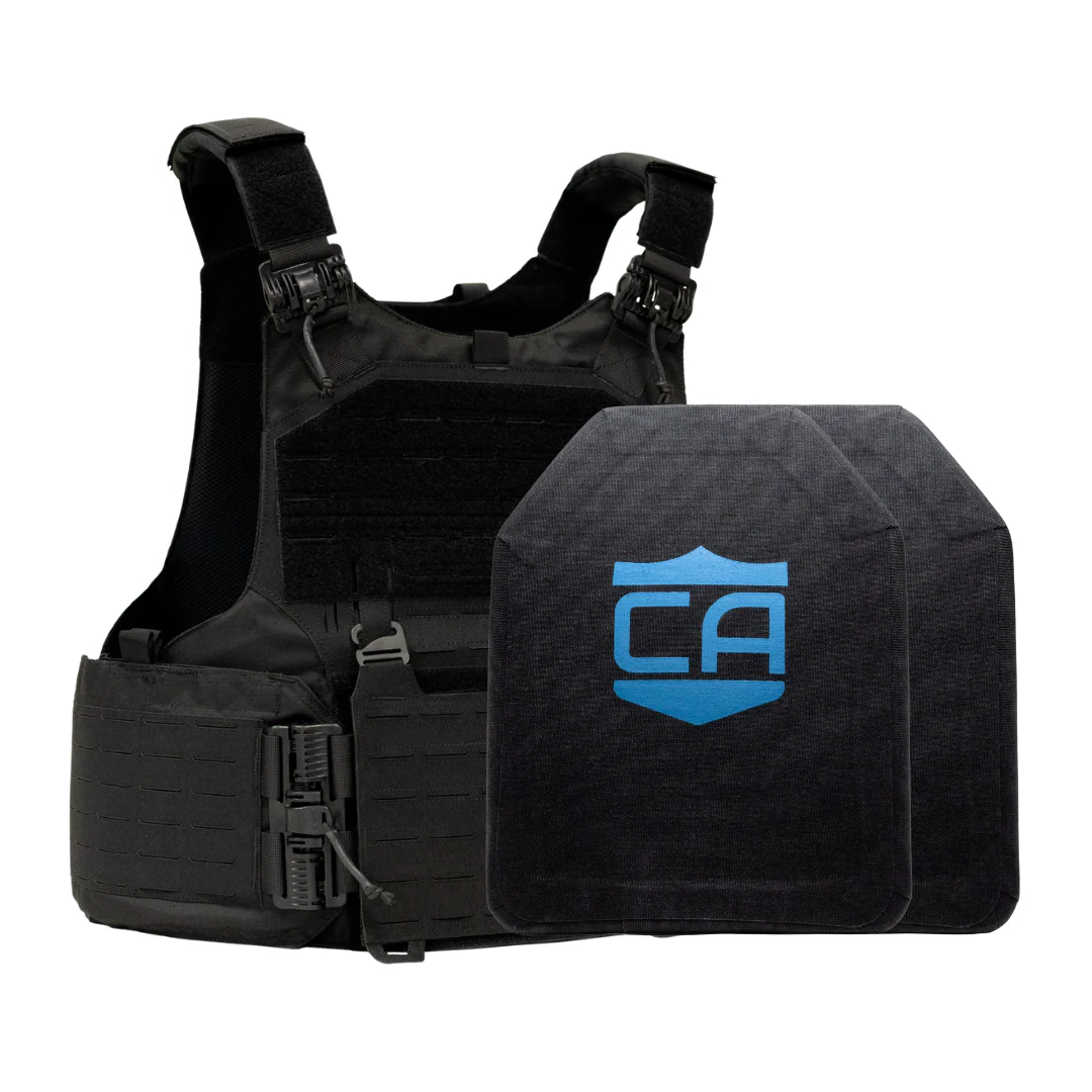 Caliber Armor NIJ Certified Level IV Body Armor Package with Modular Overt Defense (M.O.D.) Plate Carrier  - Image 11