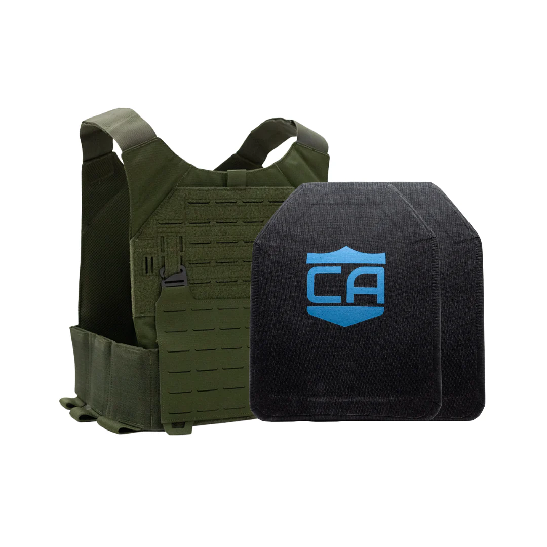 Caliber Armor NIJ Certified Level IV Body Armor Package with Phantom Low-Profile Plate Carrier  - Image 11