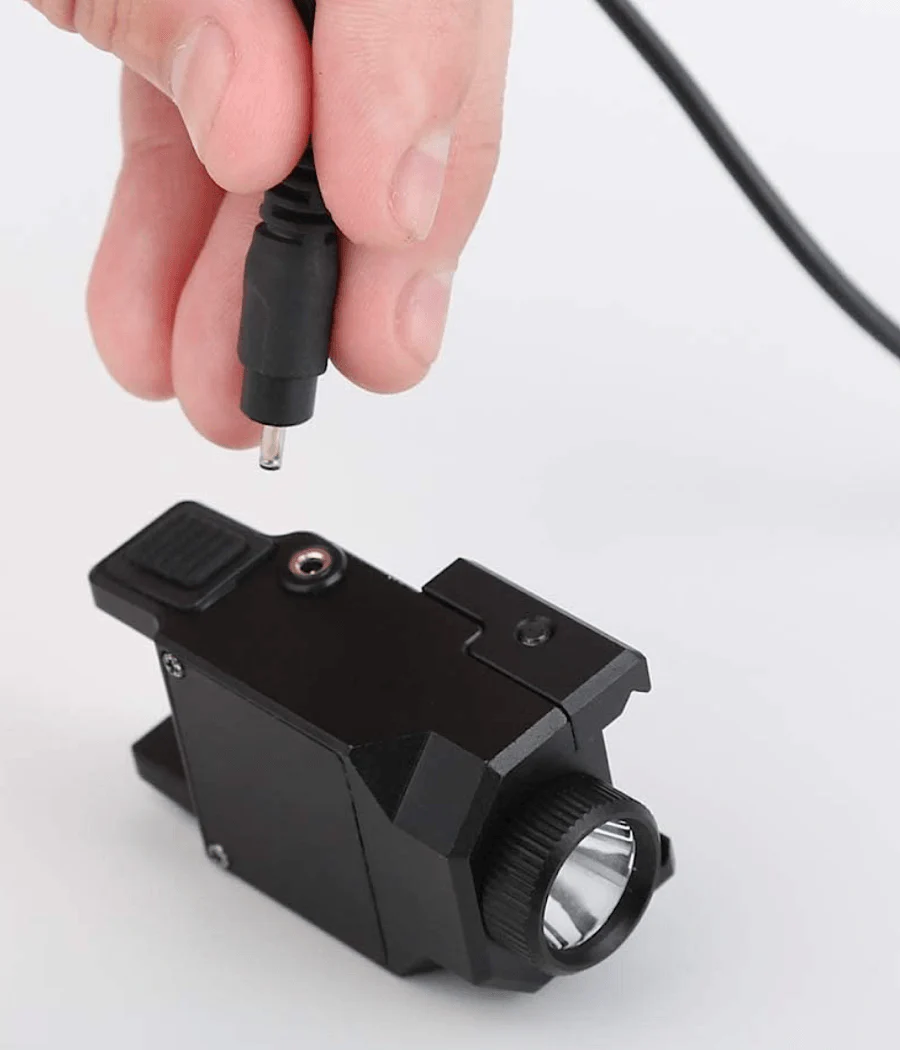 Hilight P3X 500 Lumens Rechargeable Strobe LED Flashlight for Subcompact Pistols - Image 4