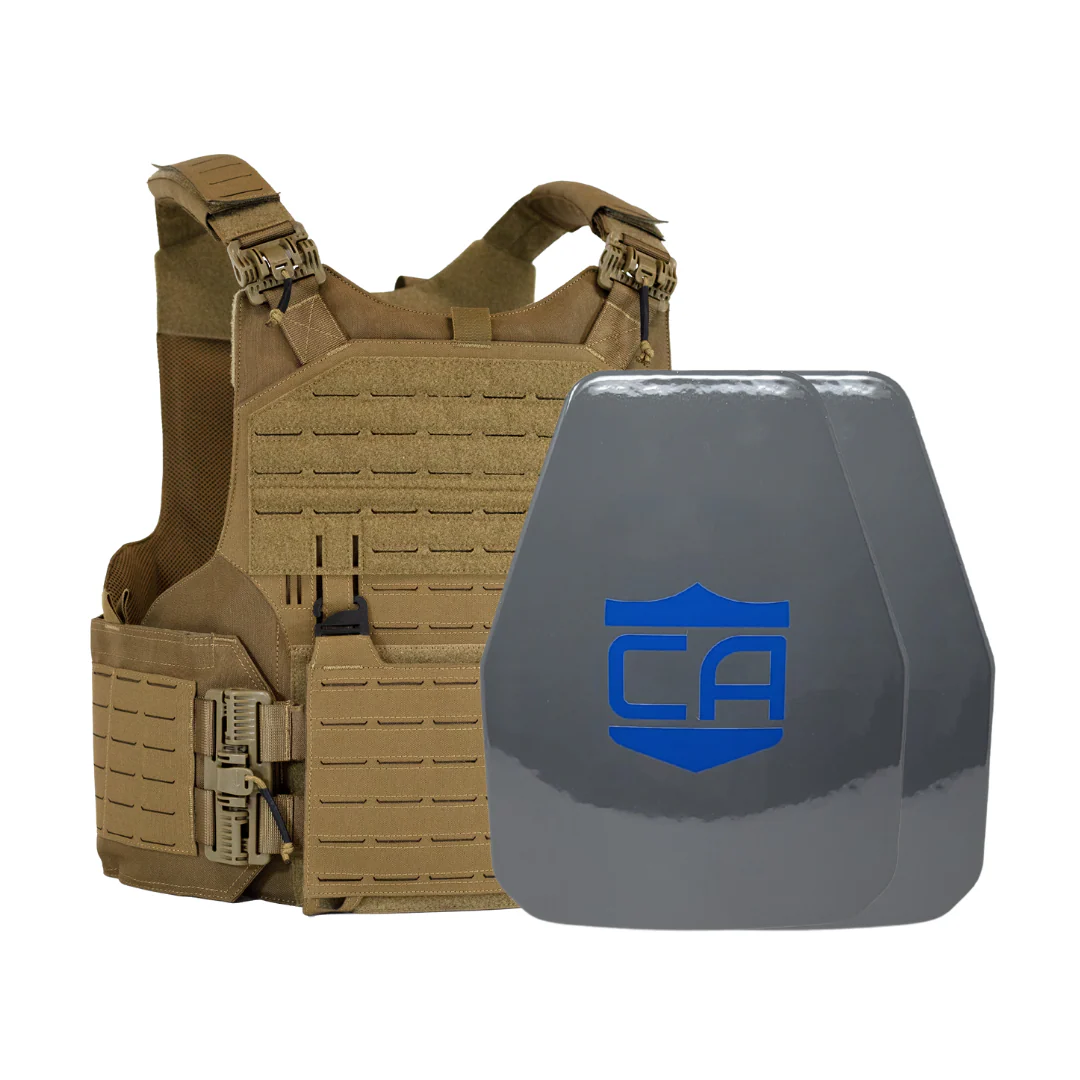 Caliber Armor UHMWPE Maritime Body Armor Package with Modular Overt Defense (M.O.D.) Plate Carrier – NIJ Level III - Image 3
