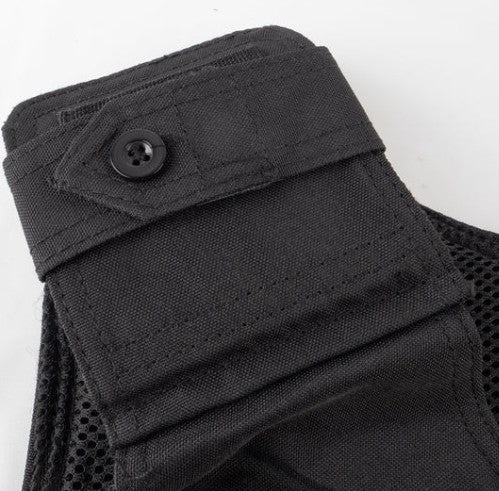 Uniform Shirt Adjustable Tactical Plate Carrier Vest - Image 10